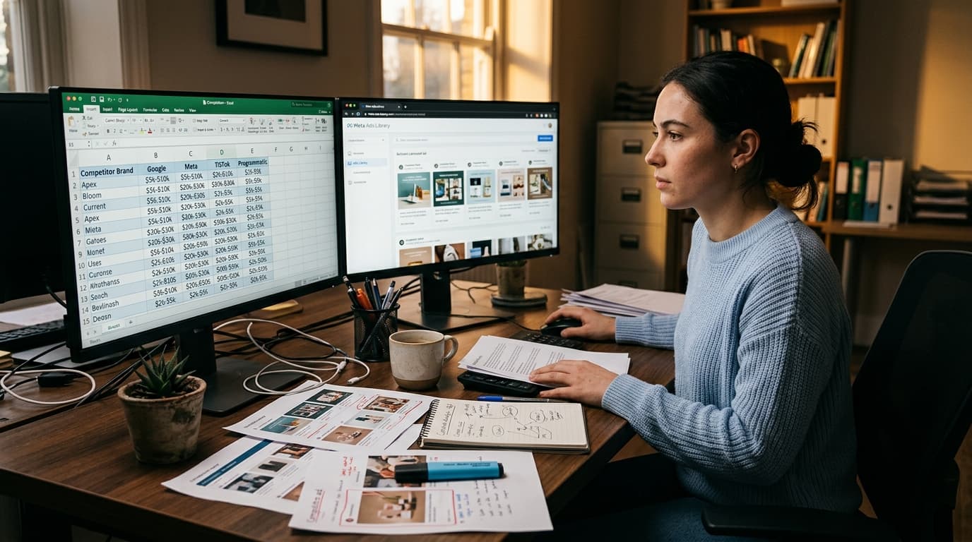 How to Predict Competitor Ad Spend & Channel Mix with AI Models